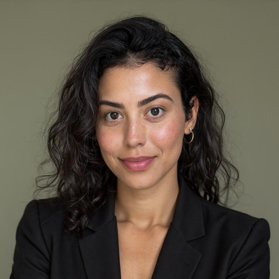 Retrato profissional da nutricionista Marianna Nascimento